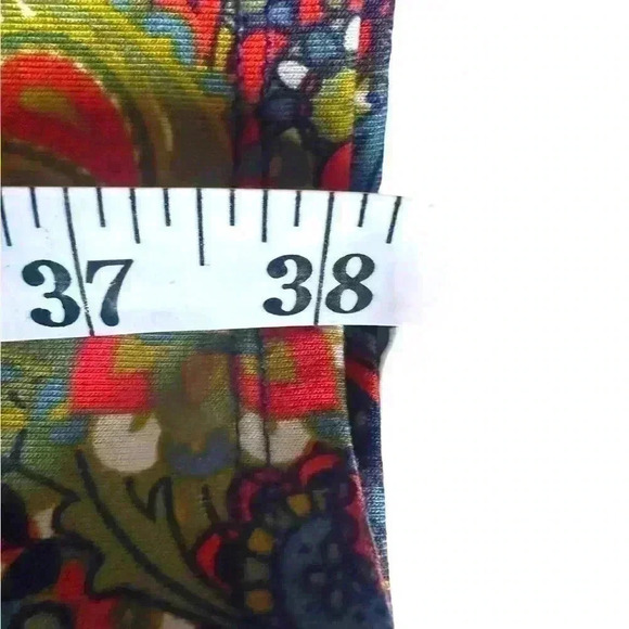 Lularoe XXS Green& blue geometric floral Julia pencil dress. NWT. - Picture 7 of 7